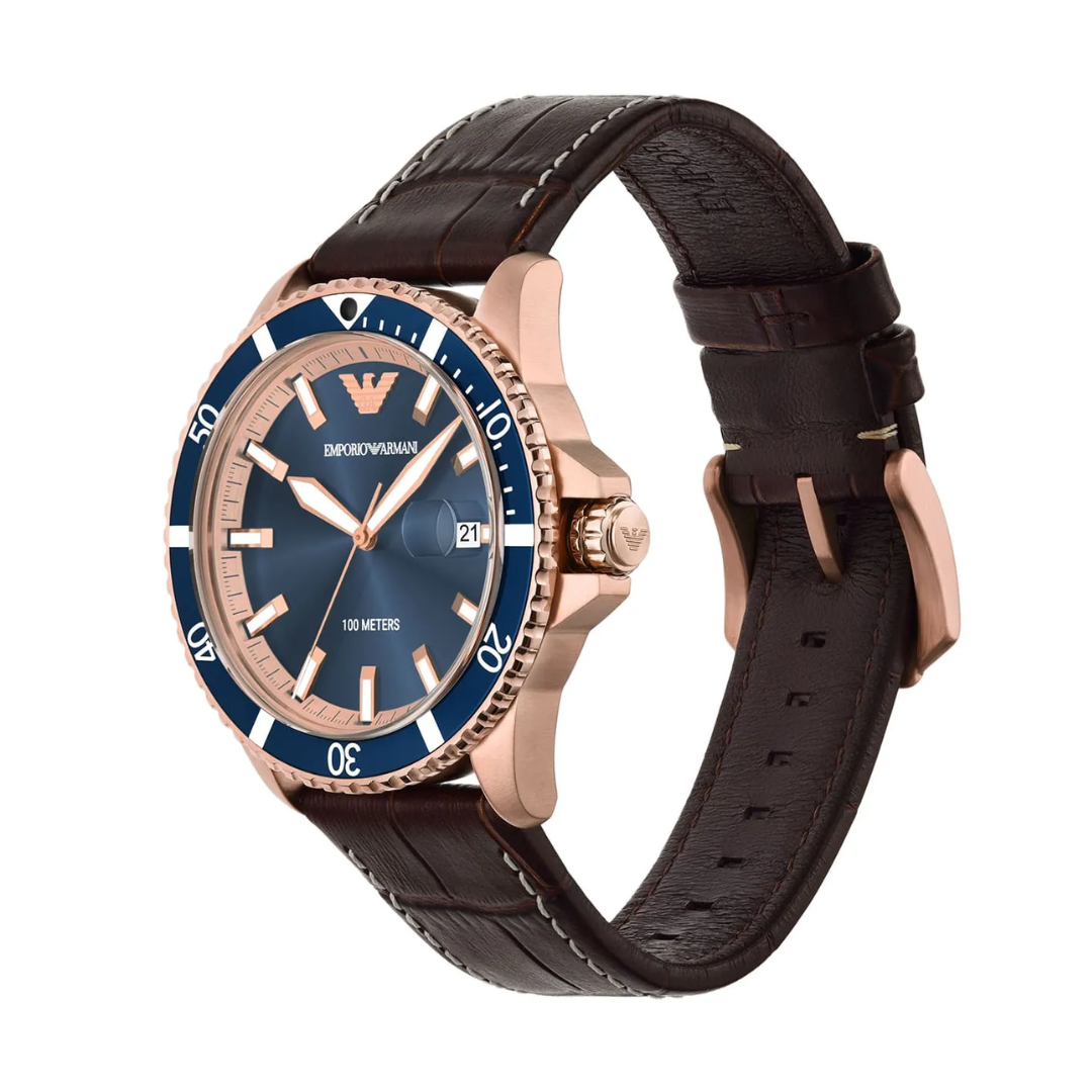 Montre Emporio Armani Diver Pour Hommes - AR11556