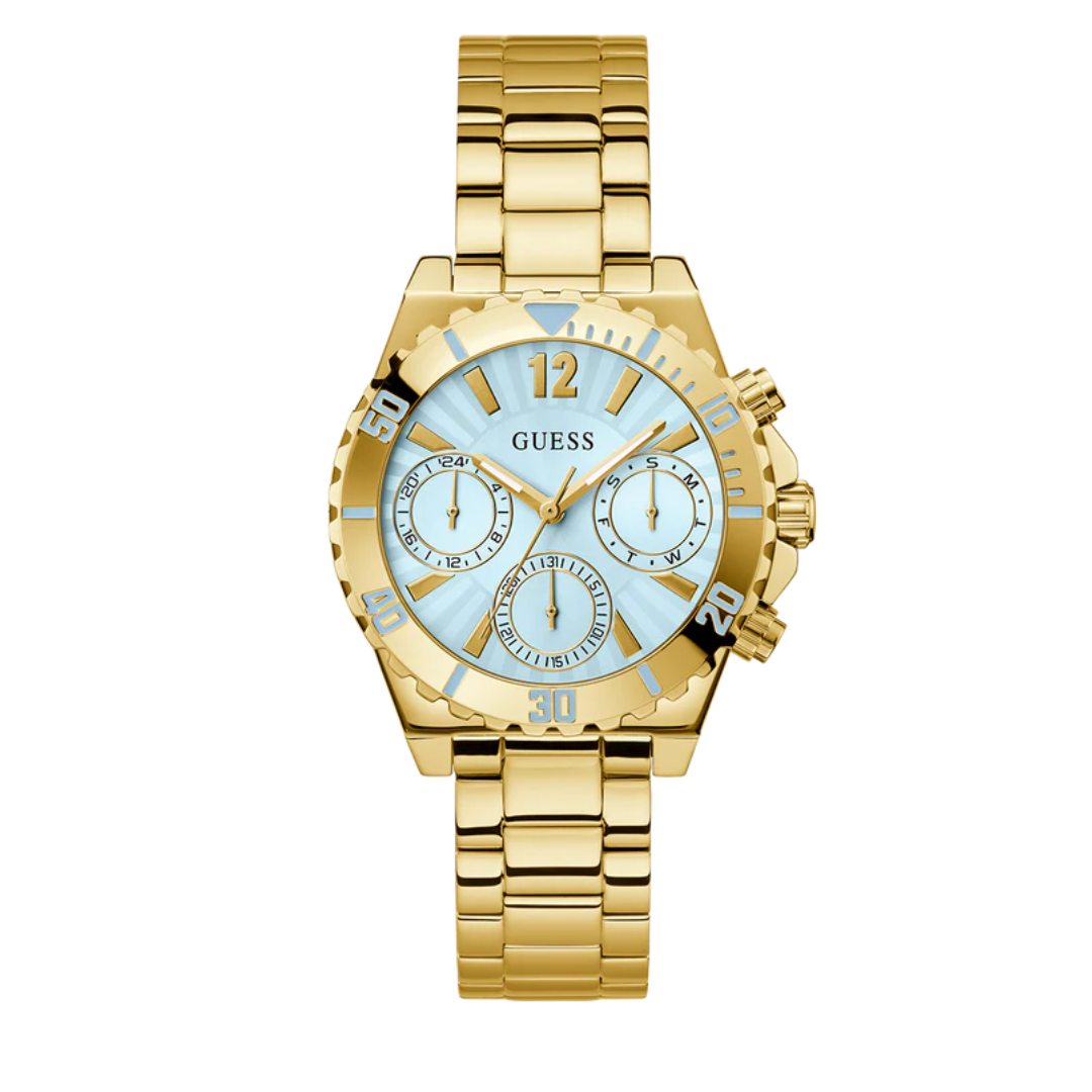 Montre GUESS Phoebe Or pour femme, GW0696L2