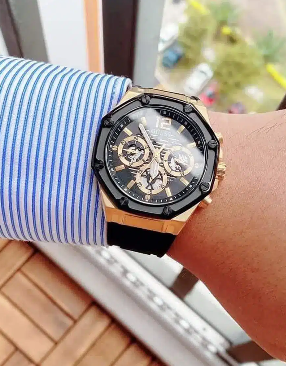 Montre Guess Momentum Pour Homme - GW0263G1