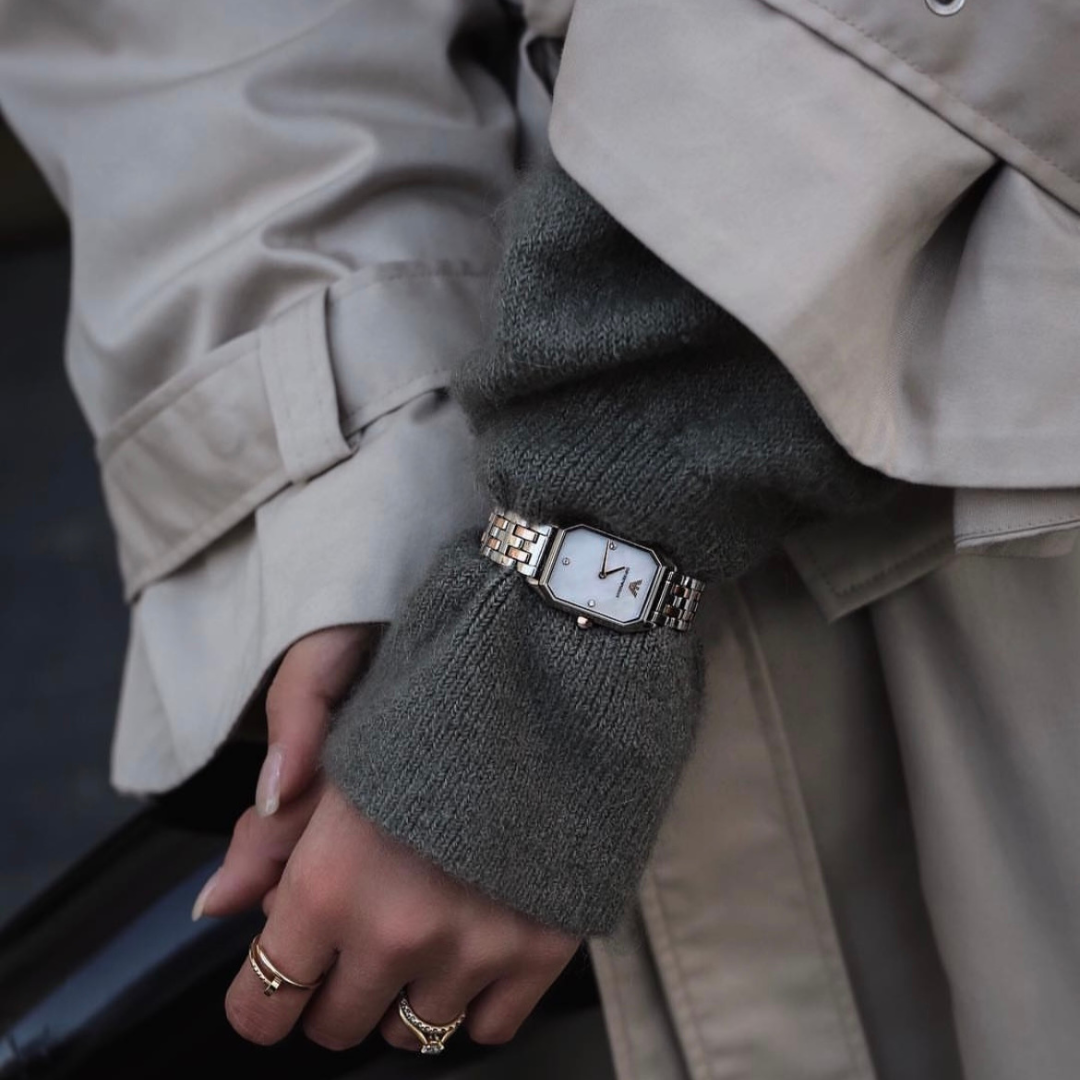 Montre EMPORIO ARMANI Pour Femme, Giola Crystal AR11146