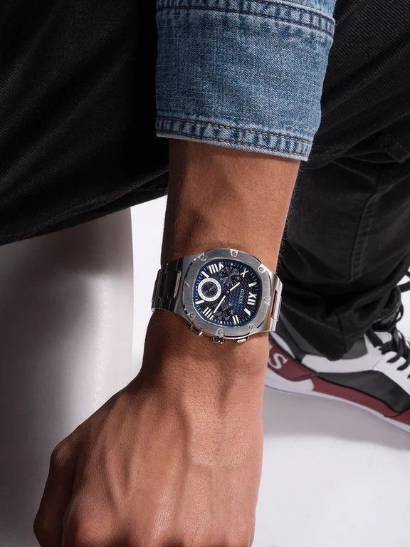 Guess Mens Gunmetal Multi-function Watch GW0572G1