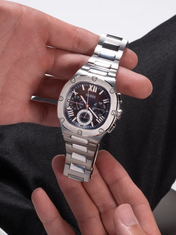 Guess Mens Gunmetal Multi-function Watch GW0572G1