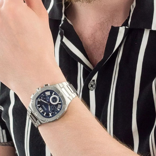 Guess Mens Gunmetal Multi-function Watch GW0572G1