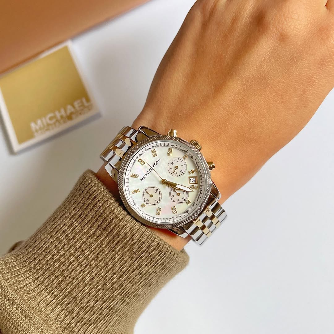 Michael Kors Montre Femme Two-tone MK5057