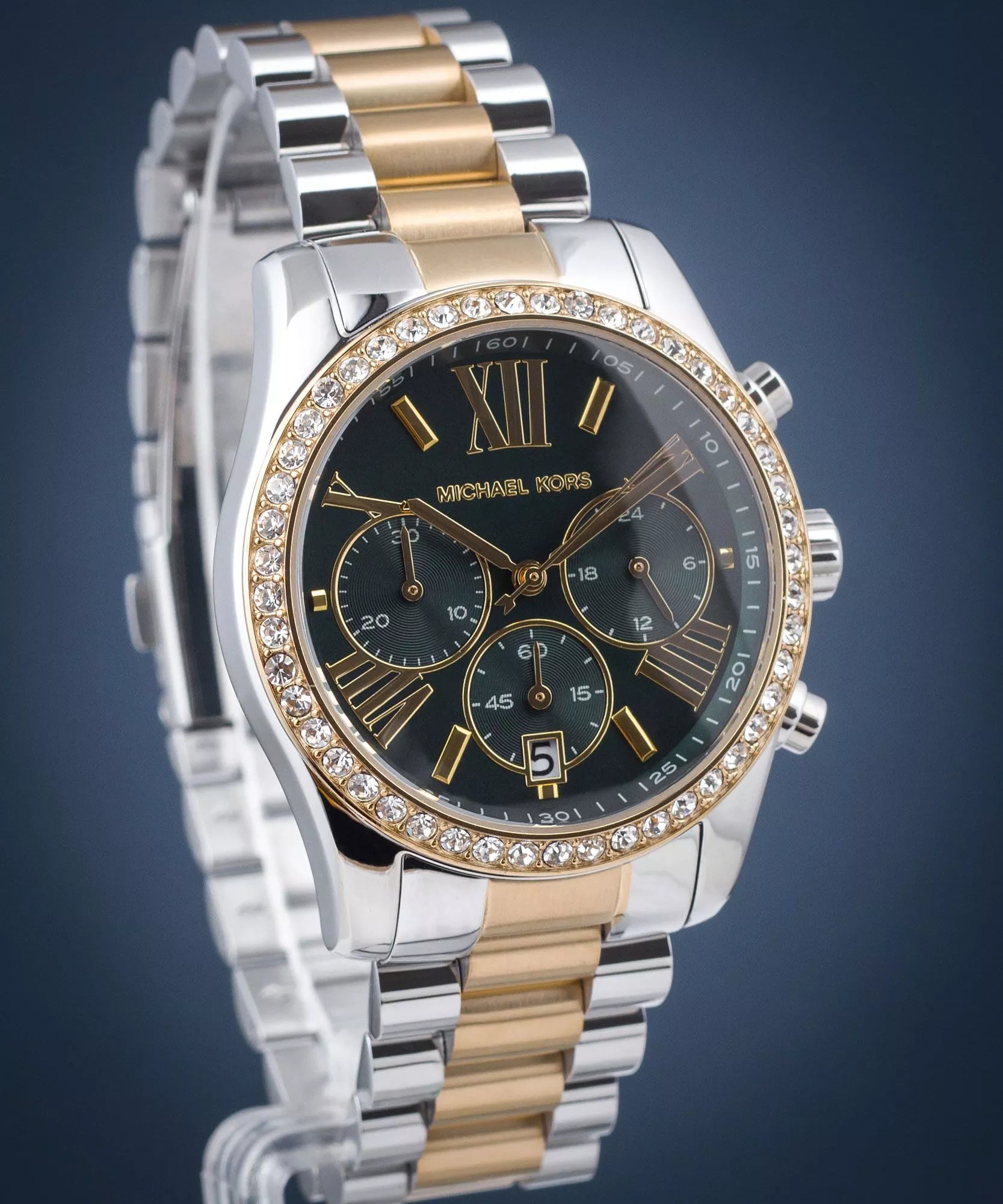 Michael Kors Lexington Femme Chronographe en Acier MK7303