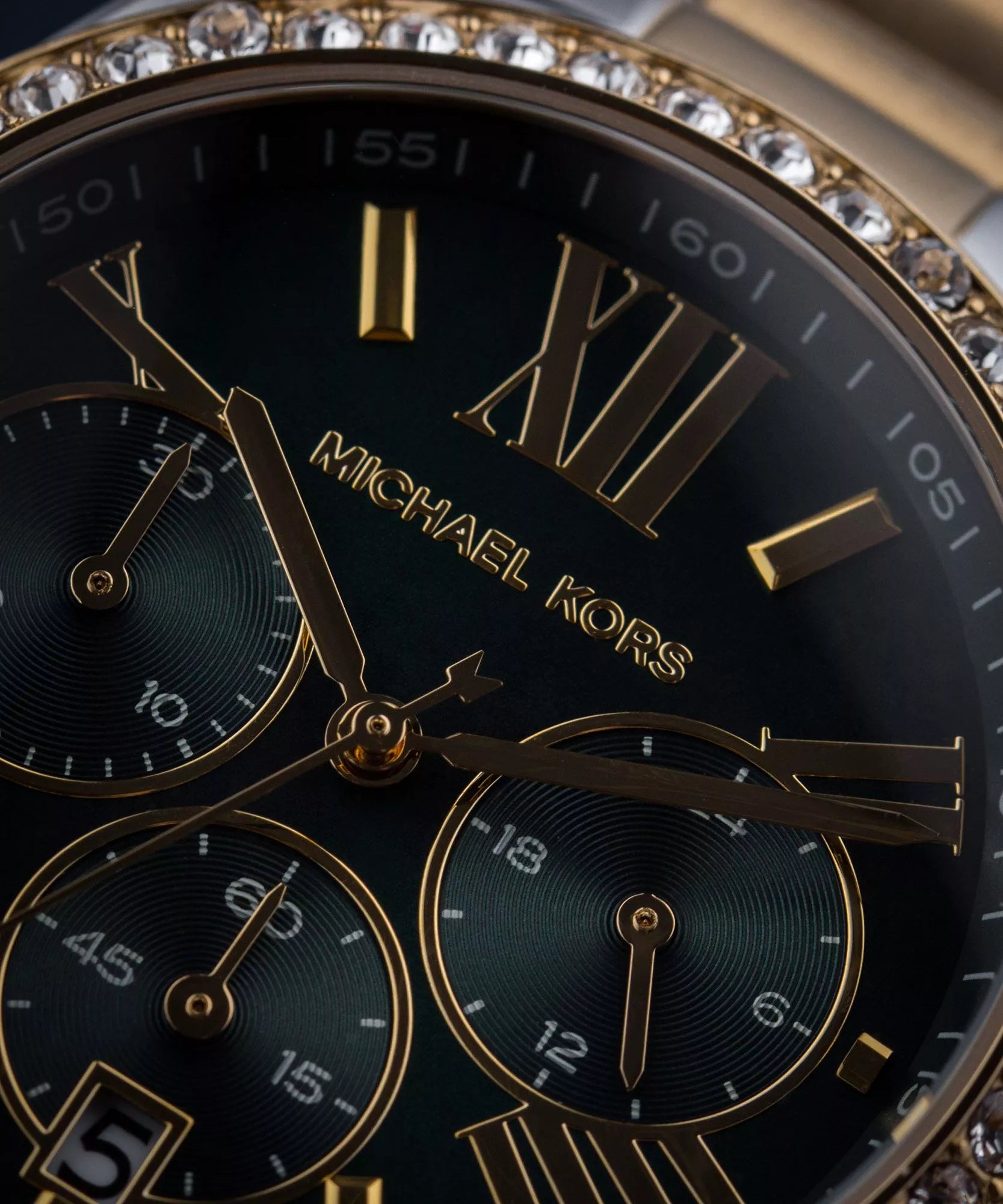 Michael Kors Lexington Femme Chronographe en Acier MK7303