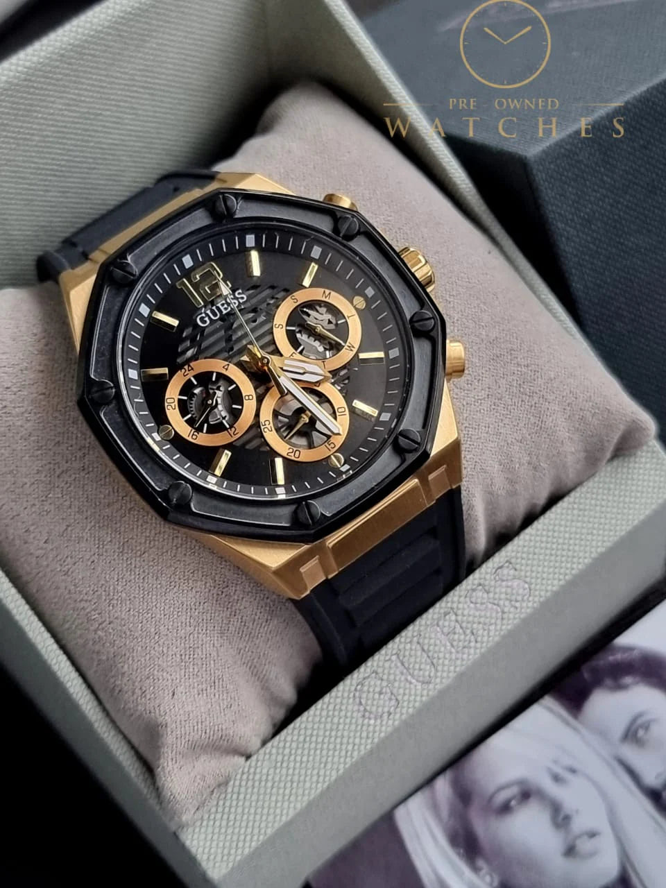 Montre Guess Momentum Pour Homme - GW0263G1